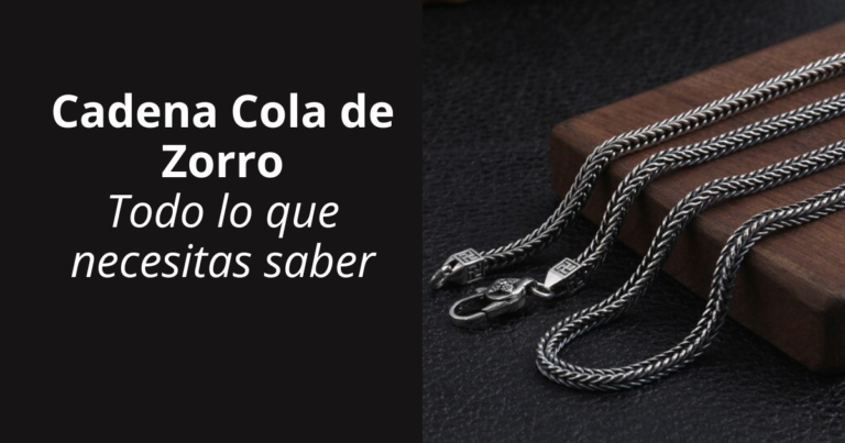 Cadena Cola de Zorro