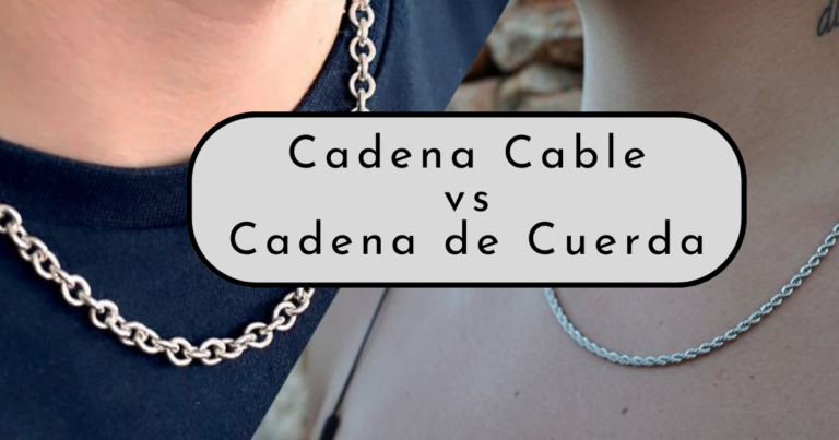 Cadena cable vs Cadena Cuerda