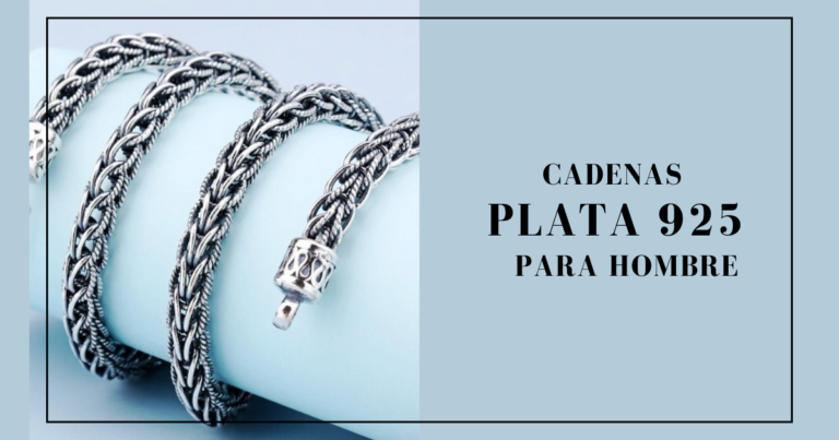 Cadenas de Plata Para Hombres