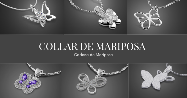 collar de mariposas